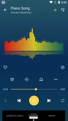 Music Player - Audio Player V7 android App screenshot 2